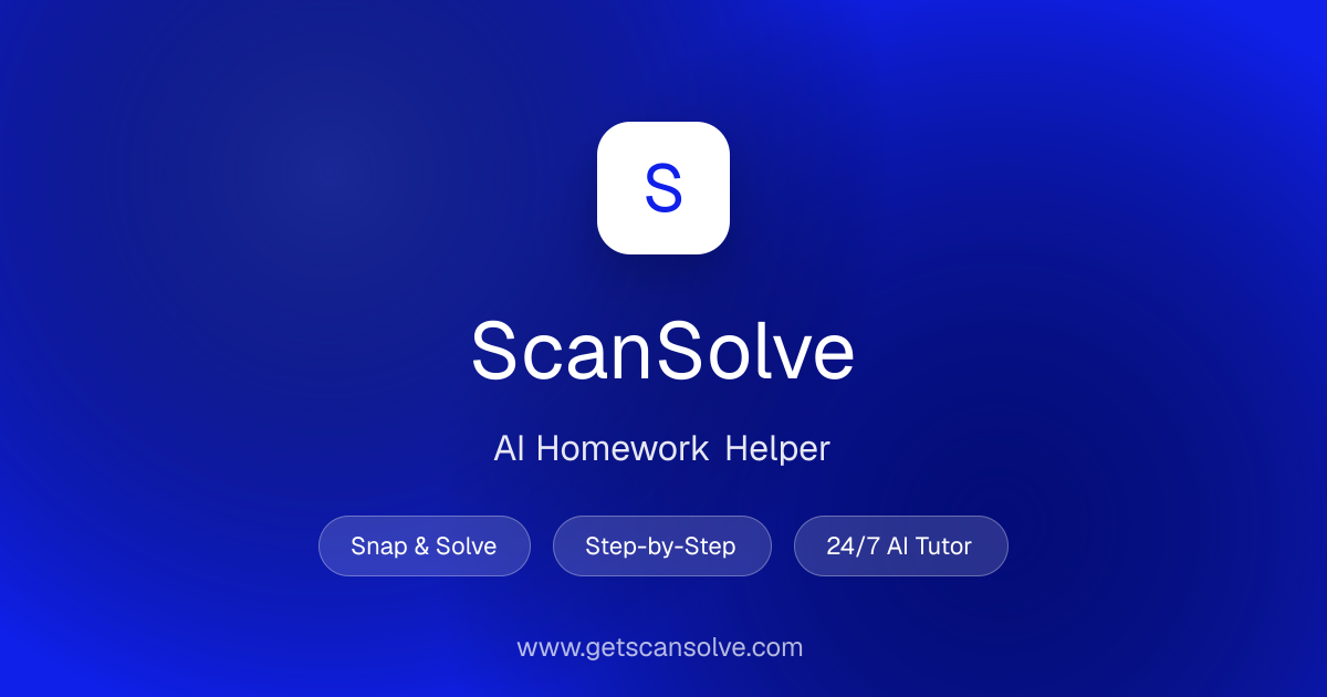 Browse Homework Questions by Subject — All Subjects | ScanSolve