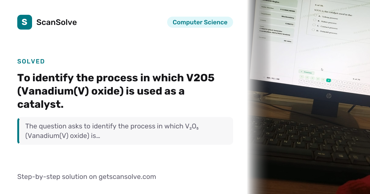 Solved: to identify the process in… | Computer Science | ScanSolve